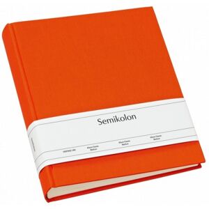 Semikolon Album 351015 Classic Medium orange - Publicité Semikolon Album 351015 Classic Medium orange - Publicité
