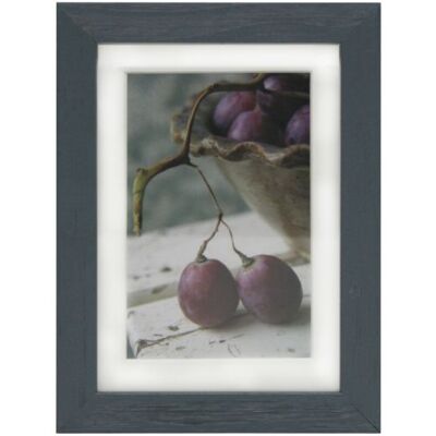 Henzo Deco cadre photo en bois 13x18 bleu - Publicité Henzo Deco cadre photo en bois 13x18 bleu - Publicité