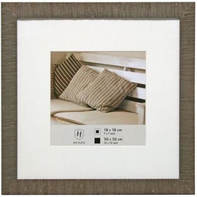 Henzo Driftwood cadre en bois 30x30 brun moyen - Publicité Henzo Driftwood cadre en bois 30x30 brun moyen - Publicité