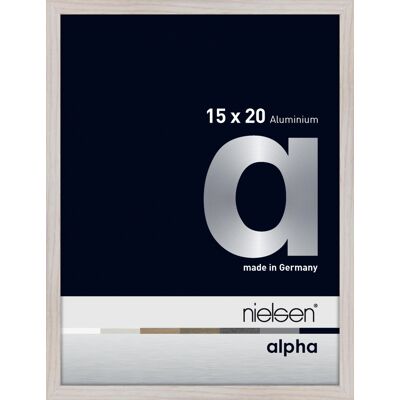 Nielsen Alpha 1617525 Cadre Photo 15x20cm Chêne Blanc - Publicité Nielsen Alpha 1617525 Cadre Photo 15x20cm Chêne Blanc - Publicité