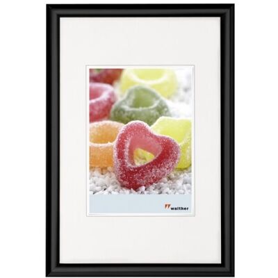 Walther Cadre plastique KP050B Trendstyle 40x50cm noir - Publicité Walther Cadre plastique KP050B Trendstyle 40x50cm noir - Publicité