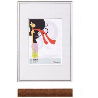 Walther Cadre plastique KV040J New Lifestyle 30x40cm bronze - Publicité Walther Cadre plastique KV040J New Lifestyle 30x40cm bronze - Publicité