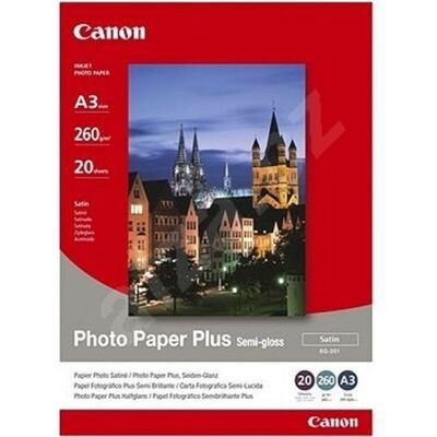 Canon SG-201 Plus satiné A3, 20 feuilles, 260g/m - Publicité Canon SG-201 Plus satiné A3, 20 feuilles, 260g/m - Publicité