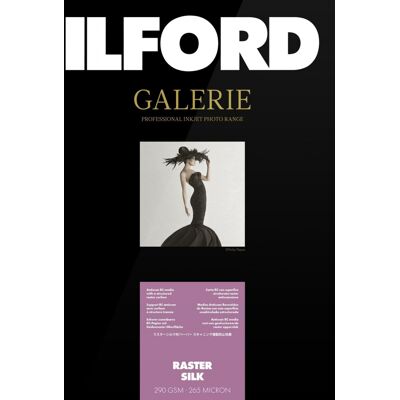 Ilford Galerie Raster Silk 290g A4 25 feuilles - Publicité Ilford Galerie Raster Silk 290g A4 25 feuilles - Publicité