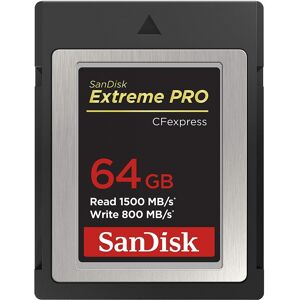 SanDisk Extreme PRO CFexpress Card Type B 64GB - Publicité SanDisk Extreme PRO CFexpress Card Type B 64GB - Publicité