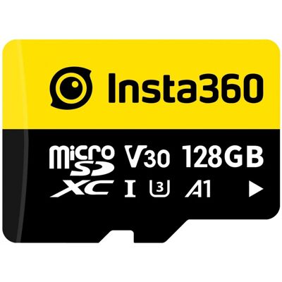 INSTA360 microSDXC 128GB V30 A1 U3 - Publicité INSTA360 microSDXC 128GB V30 A1 U3 - Publicité