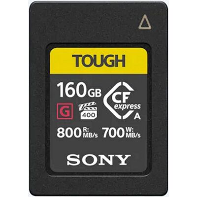 Sony CFexpress type A 160GB 800MBs / 700MBs - Publicité Sony CFexpress type A 160GB 800MBs / 700MBs - Publicité