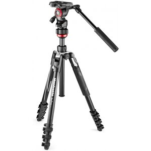 Manfrotto Befree Live Alu Kit, fermeture par serrage avec tête vidéo fluide - Publicité Manfrotto Befree Live Alu Kit, fermeture par serrage avec tête vidéo fluide - Publicité