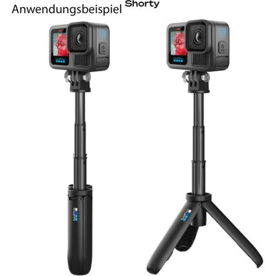 Perche d'extension GoPro Shorty Mini + trépied - Publicité Perche d'extension GoPro Shorty Mini + trépied - Publicité