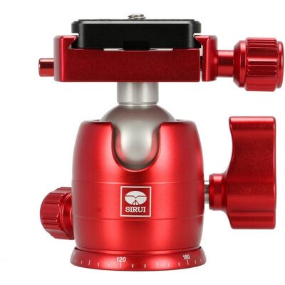SIRUI B-00R Rotule sphérique avec plaque interchangeable TY-C10 Aluminium rouge - Publicité SIRUI B-00R Rotule sphérique avec plaque interchangeable TY-C10 Aluminium rouge - Publicité