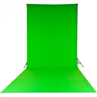 Manfrotto Lastolite LC5881 Chromakey fond textile vert 300x700cm + boucle - Publicité Manfrotto Lastolite LC5881 Chromakey fond textile vert 300x700cm + boucle - Publicité
