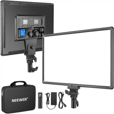 NEEWER NL-288ARC Panneau lumineux LED bicolore avec télécommande - Publicité NEEWER NL-288ARC Panneau lumineux LED bicolore avec télécommande - Publicité