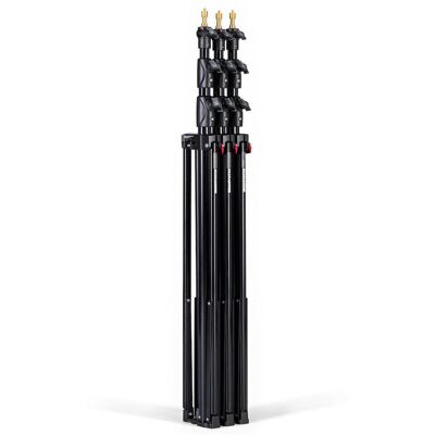 Manfrotto 1005BAC-3 3er-Set Lampenstativ schwarz mit Luftfederung - Publicité Manfrotto 1005BAC-3 3er-Set Lampenstativ schwarz mit Luftfederung - Publicité