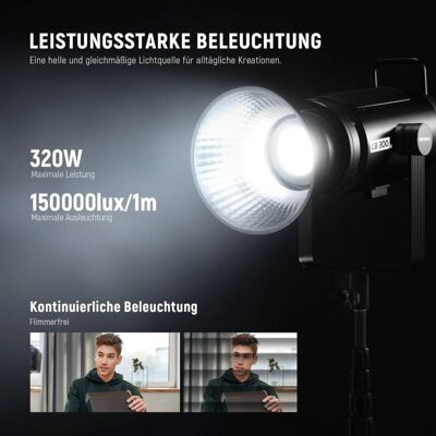 NEEWER CB300B Bi-Color LED Dauerlicht - Publicité NEEWER CB300B Bi-Color LED Dauerlicht - Publicité