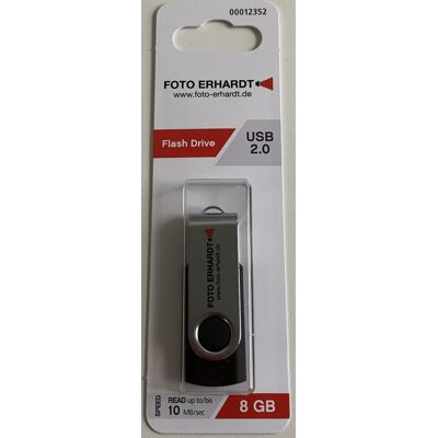 Hama Foto Erhardt Clé USB Rotate 8GB USB 2.0 - Publicité Hama Foto Erhardt Clé USB Rotate 8GB USB 2.0 - Publicité