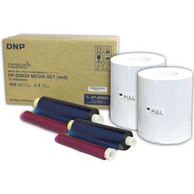 DNP DS620 MediaSet 10x15 (800 tirages) - Publicité DNP DS620 MediaSet 10x15 (800 tirages) - Publicité