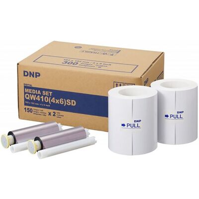 DNP Paper 300 Prints Premium 10x15 pour DP-QW410 - Publicité DNP Paper 300 Prints Premium 10x15 pour DP-QW410 - Publicité