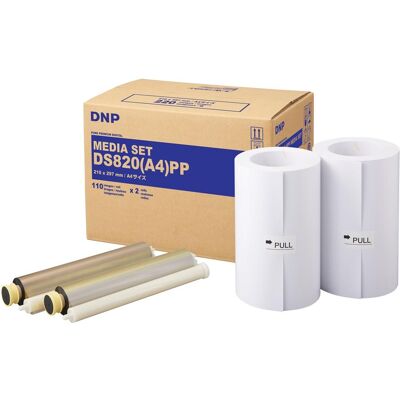 DNP Paper DM812820 Premium 2 Rolls / 110 prints 20x30 pour DS820 - Publicité DNP Paper DM812820 Premium 2 Rolls / 110 prints 20x30 pour DS820 - Publicité
