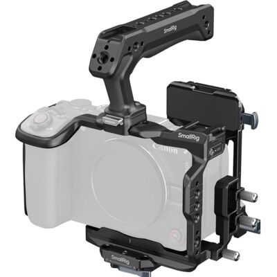 SmallRig Kit de cage à fixation rapide HawkLock pour EOS R6 V - Publicité SmallRig Kit de cage à fixation rapide HawkLock pour EOS R6 V - Publicité