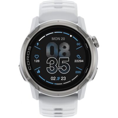 COROS Montre multisport APEX 4 42mm blanche - Publicité COROS Montre multisport APEX 4 42mm blanche - Publicité