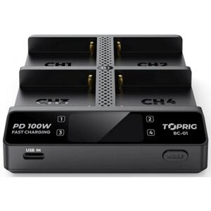 Accsoon Toprig 100W - Chargeur Rapide NP-F - Publicité Accsoon Toprig 100W - Chargeur Rapide NP-F - Publicité