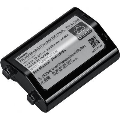 Nikon EN-EL 18d Batterie au lithium-ion rechargeable - Publicité Nikon EN-EL 18d Batterie au lithium-ion rechargeable - Publicité