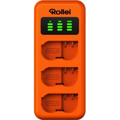 Rollei Chargeur Nikon EN-EL15 - Publicité Rollei Chargeur Nikon EN-EL15 - Publicité