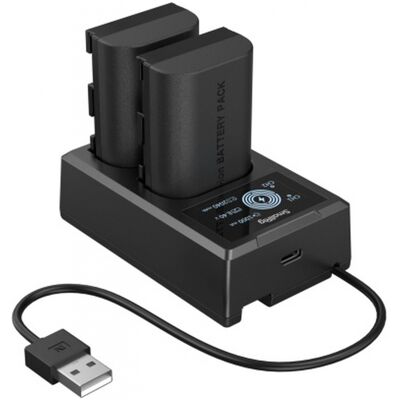 SmallRig 5409 Kit chargeur incl. 2x batterie LP-E6P - Publicité SmallRig 5409 Kit chargeur incl. 2x batterie LP-E6P - Publicité