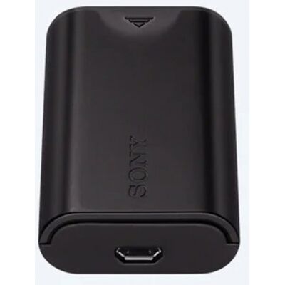 Sony ACC-TRDCX Chargeur de voyage USB et batterie - Publicité Sony ACC-TRDCX Chargeur de voyage USB et batterie - Publicité