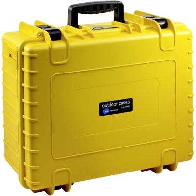 B&W International B&W; Case Type 6000 SI jaune avec insert en mousse - Publicité B&W International B&W; Case Type 6000 SI jaune avec insert en mousse - Publicité