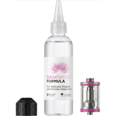 PMI Vanishing Formula Kit (liquide et chambre) - Publicité PMI Vanishing Formula Kit (liquide et chambre) - Publicité