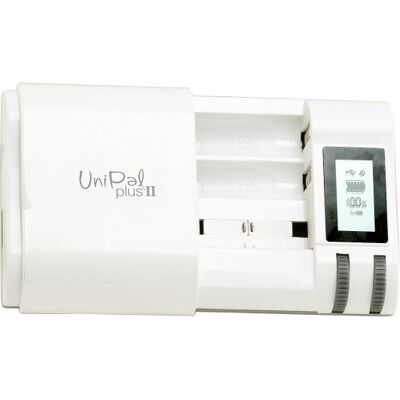 Hähnel UniPal Plus V2 Chargeur universel Li-Ion - Publicité Hähnel UniPal Plus V2 Chargeur universel Li-Ion - Publicité