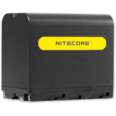 Batterie Nitecore NP-F970 7800mAh 56,2Wh - Publicité Batterie Nitecore NP-F970 7800mAh 56,2Wh - Publicité