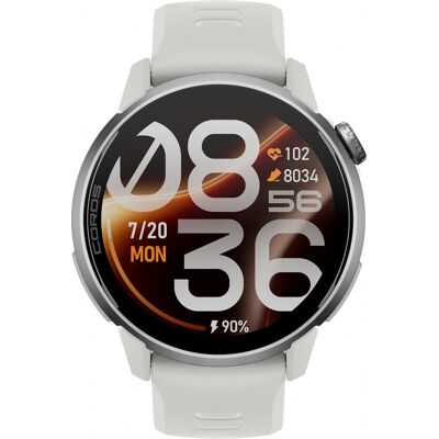 Montre multisports GPS COROS PACE 4 Pro avec bracelet en silicone - Blanche - Publicité Montre multisports GPS COROS PACE 4 Pro avec bracelet en silicone - Blanche - Publicité