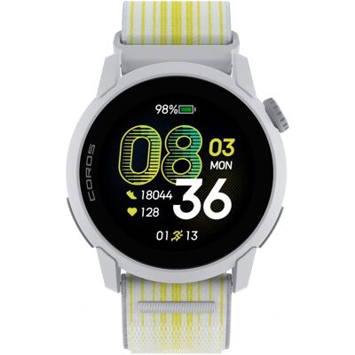 COROS montre sport PACE 4 nylon blanc - Publicité COROS montre sport PACE 4 nylon blanc - Publicité