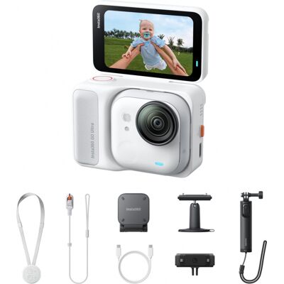 INSTA360 GO Ultra Creator Bundle blanc arctique Dealpreis - Publicité INSTA360 GO Ultra Creator Bundle blanc arctique Dealpreis - Publicité
