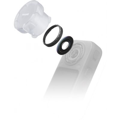 Kit de remplacement à double objectif pour Insta360 X6 - Publicité Kit de remplacement à double objectif pour Insta360 X6 - Publicité