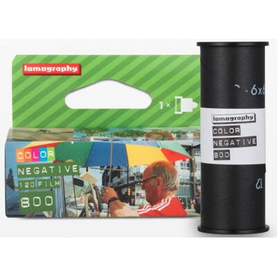 Lomography Color Negative 800 120 Roll Pack - Publicité Lomography Color Negative 800 120 Roll Pack - Publicité