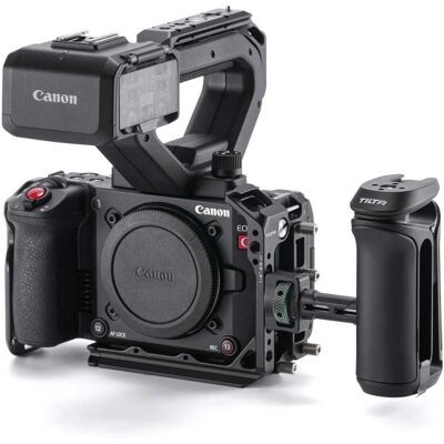 Kit de base de cage pour caméra Tilta pour Canon C50 Noir - Publicité Kit de base de cage pour caméra Tilta pour Canon C50 Noir - Publicité
