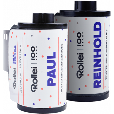 Rollei Paul & Reinhold 36 enregistrements DP - Publicité Rollei Paul & Reinhold 36 enregistrements DP - Publicité