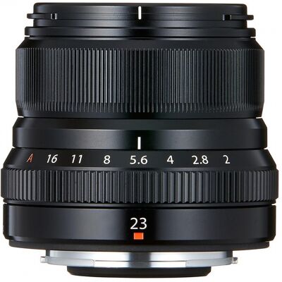 Fujifilm XF-23mm f2,0 WR noir - Publicité Fujifilm XF-23mm f2,0 WR noir - Publicité