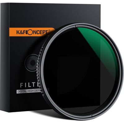 Filtre ND variable K&F Concept ND8-2000 - Filtre d'appareil photo - Publicité Filtre ND variable K&F Concept ND8-2000 - Filtre d'appareil photo - Publicité