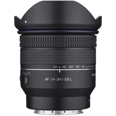 Samyang AF 14-24mm F2.8 monture L - Publicité Samyang AF 14-24mm F2.8 monture L - Publicité