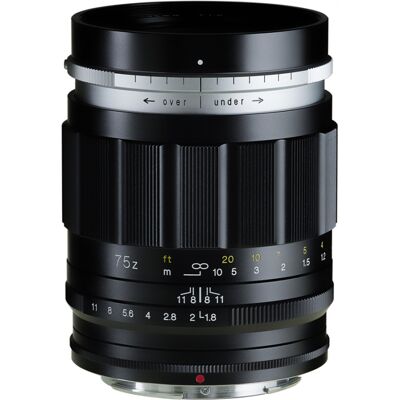 Voigtländer Heliar 75 mm f/1,8 Nikon Monture Z noire - Publicité Voigtländer Heliar 75 mm f/1,8 Nikon Monture Z noire - Publicité