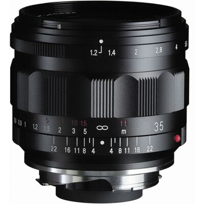 Voigtländer Nokton 35mm f1,2 IV VM asph. noir - Publicité Voigtländer Nokton 35mm f1,2 IV VM asph. noir - Publicité