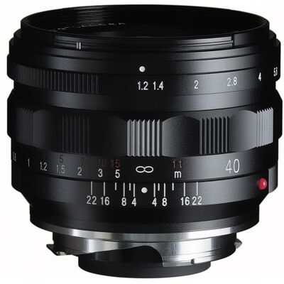 Voigtländer Nokton 40mm f1,2 II VM asph. noir - Publicité Voigtländer Nokton 40mm f1,2 II VM asph. noir - Publicité