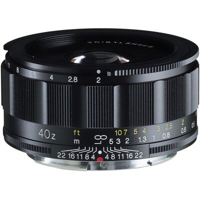 Voigtländer Septon 40 mm f2 Z-mount asphérique noir - Publicité Voigtländer Septon 40 mm f2 Z-mount asphérique noir - Publicité