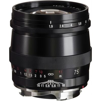 Voigtlander Ultron 75mm F/1.9 Objectif pour Leica M - Publicité Voigtlander Ultron 75mm F/1.9 Objectif pour Leica M - Publicité
