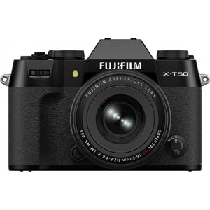 Fujifilm X-T50 +16-50mm f2.8-4.8 R LM WR noir - Publicité Fujifilm X-T50 +16-50mm f2.8-4.8 R LM WR noir - Publicité