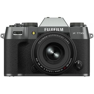Fujifilm X-T50 + XC 15-45mm f3,5-5,6 anthracite - Publicité Fujifilm X-T50 + XC 15-45mm f3,5-5,6 anthracite - Publicité